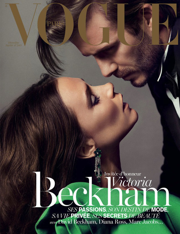 Victoria Beckham e David Beckham capa Vogue Paris Victoria Beckham e David Beckham capa Vogue Paris